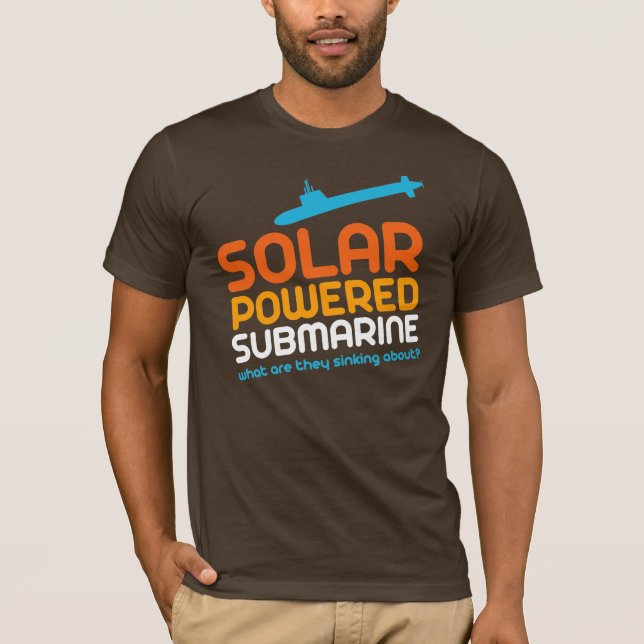 T-shirt Submarino psto solar (Frente)