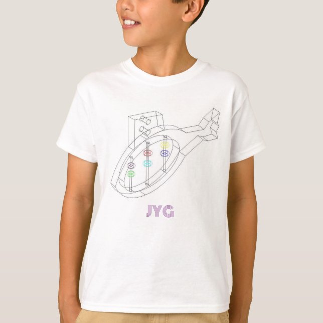 T-Shirt Submarino Wireframe (Frente)