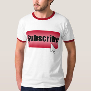 T-shirt Subscreva o botão