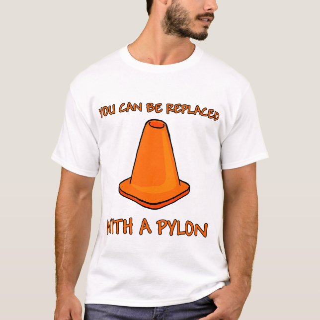 T-shirt Substituído com um pilão (Frente)