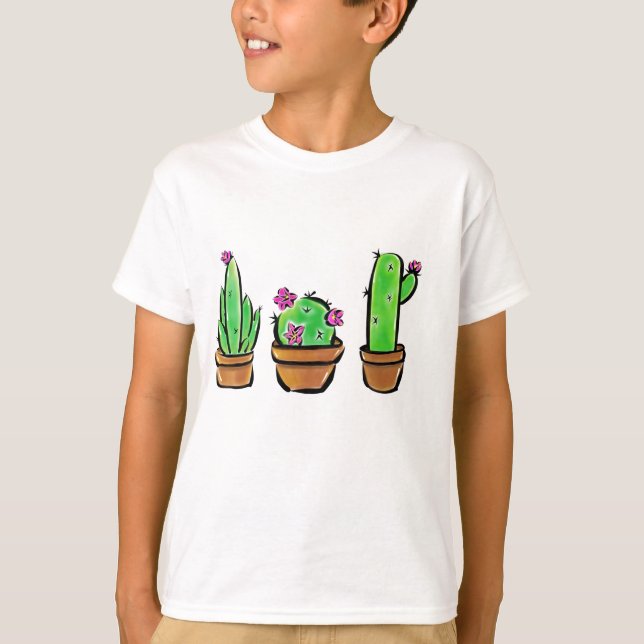 T-shirt Sucultivos cactus sudoeste (Frente)