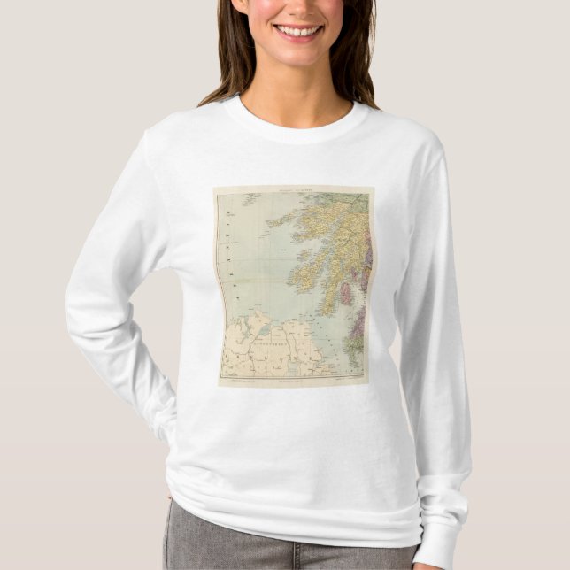 T-shirt Sudoeste de Scotland (Frente)