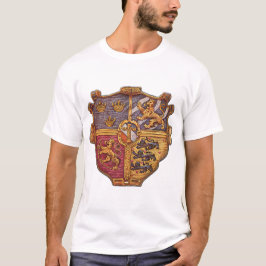 T-shirt Suecia de armas antigas da Casaco