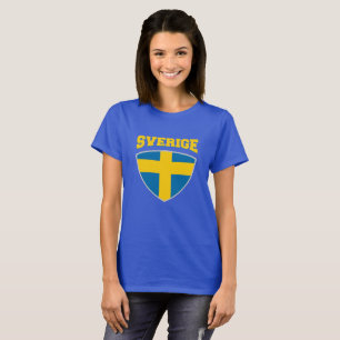 T-Shirt suecia Flag