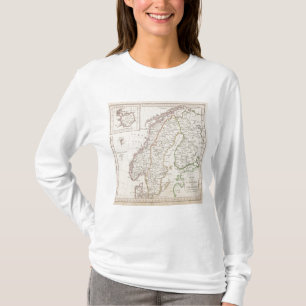 T-shirt Suecia, Noruega, Islândia