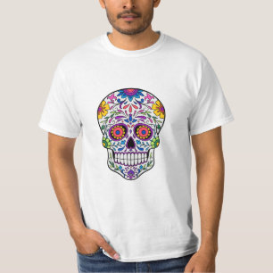 T-Shirt Sugar Skull Art