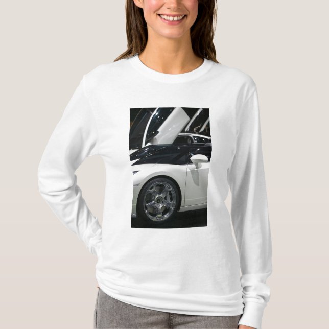 T-shirt SUIÇA, GENEBRA: 75. º Ano de Genebra Auto 9 (Frente)