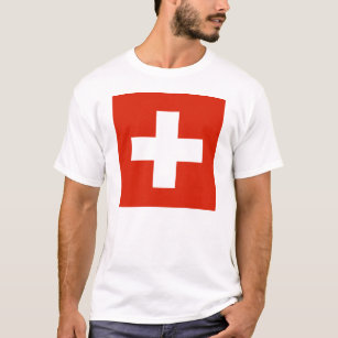 T-shirt Suiça, suiça