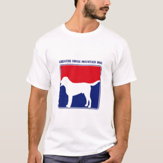 T-shirt suíço do cão da montanha da liga principal