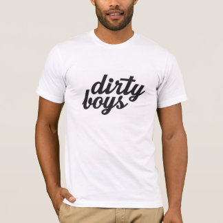 T-shirt sujo dos meninos