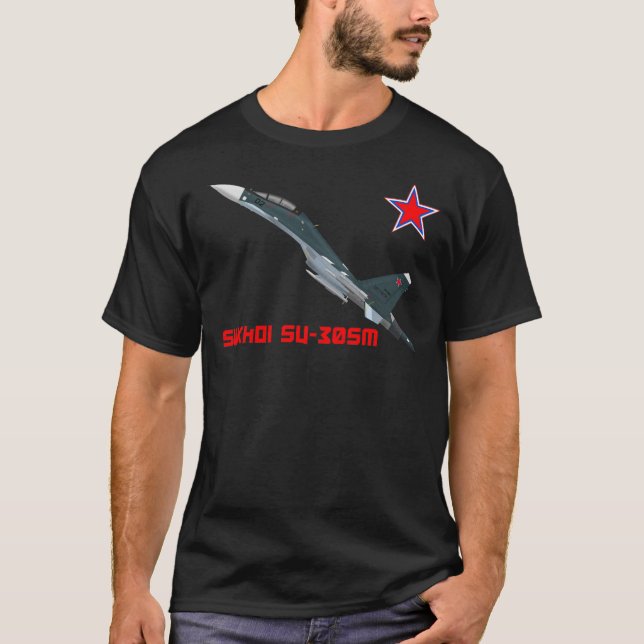 T-shirt Sukhoi Su-30SM VKS (Frente)