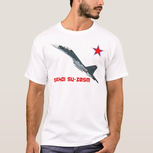 T-shirt Sukhoi Su-30SM VKS (Frente)