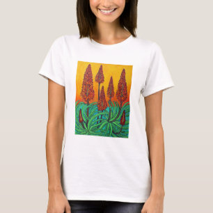 T-shirt Sul - a camisola de alças básica das mulheres
