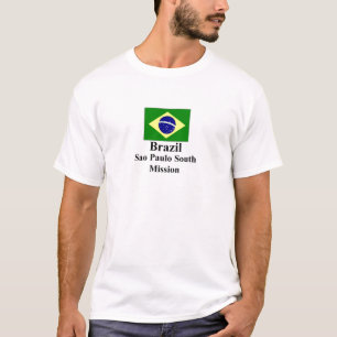 T-shirt sul da missão de Brasil Sao Paulo