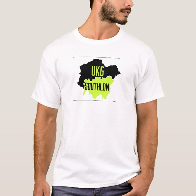 T-shirt sul de UKG Londres (Frente)