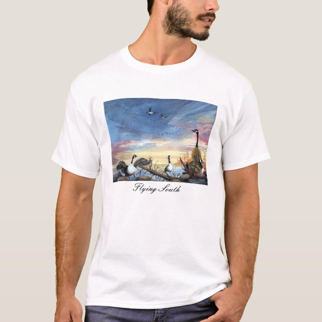 T-shirt sul do vôo (Frente)