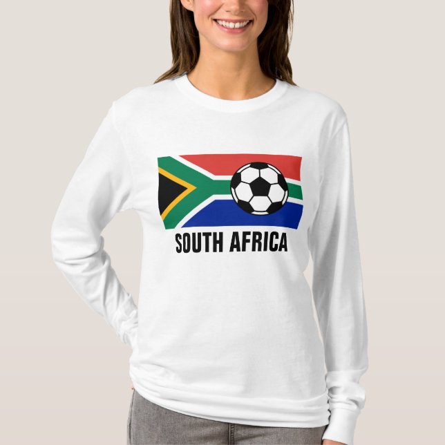 T-shirt Sul - futebol africano (Frente)