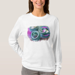 T-shirt Sul Namaqualândia, folhas de lírio enroladas. Créd