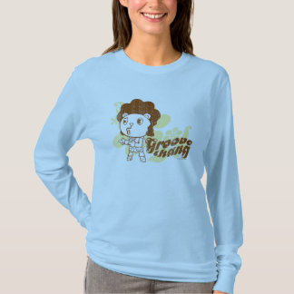 T-shirt Sulco Thang do urso do disco