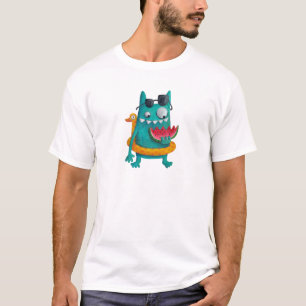 T-shirt Summer Beach Monster