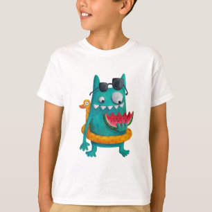 T-shirt Summer Beach Monster