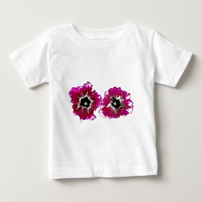 T-shirt Summer Petunias (Frente)