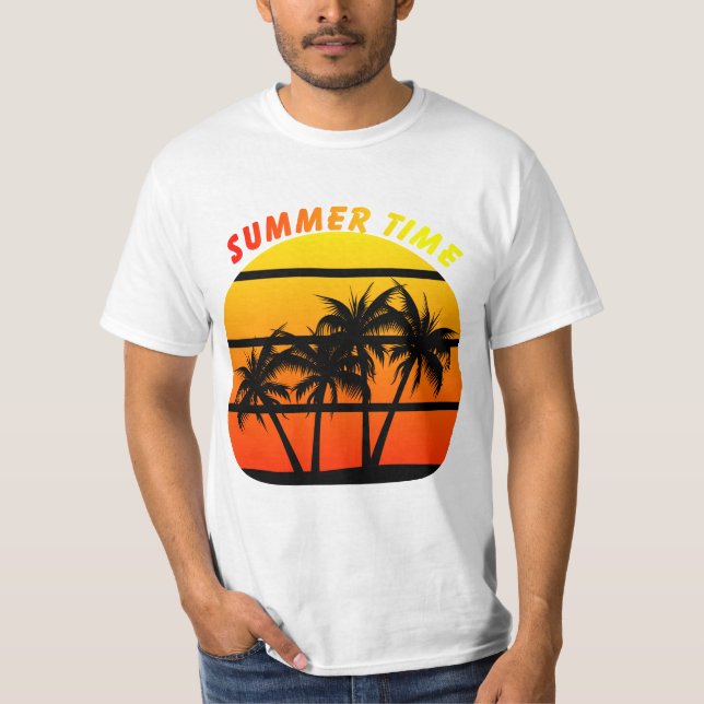 T-shirt Summer time (Frente)