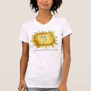 T-shirt Sun brilha na nossa citação