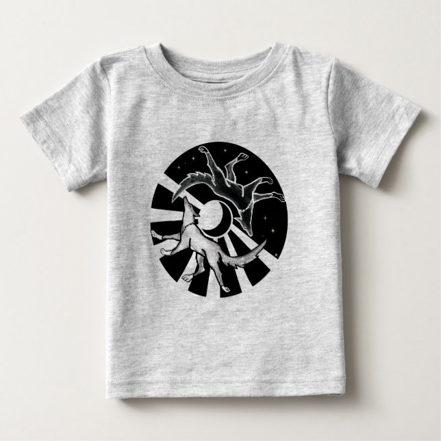 T-shirt Sun e Moon Wolves (Frente)