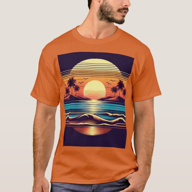 T-shirt Sun e Sea (Frente)