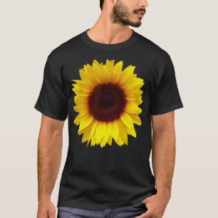 T-Shirt Sunflower Design