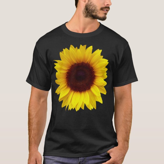 T-Shirt Sunflower Design (Frente)
