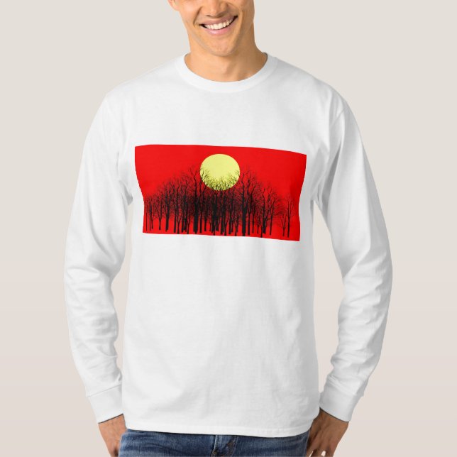 T-shirt sunset (Frente)