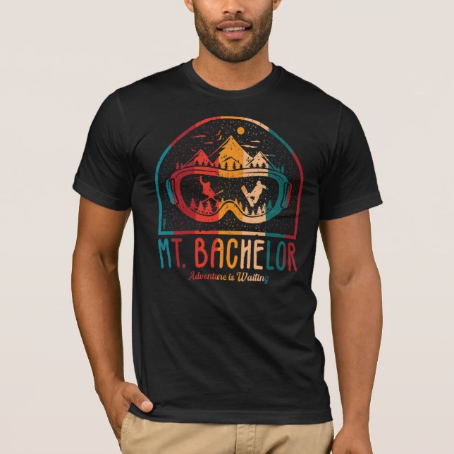 T-Shirt Sunset de Montagem Retroativa (Frente)