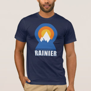 T-Shirt Sunset Mt Rainier Hike