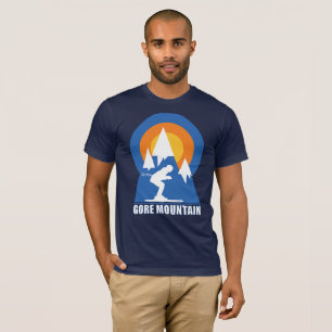 T-Shirt Sunset Retro Gore Mountain Ski