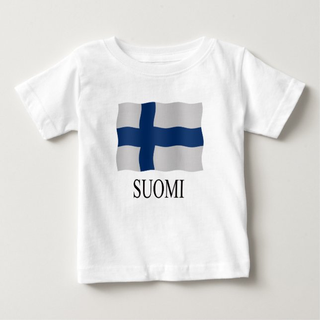 T-shirt Suomi flag (Frente)