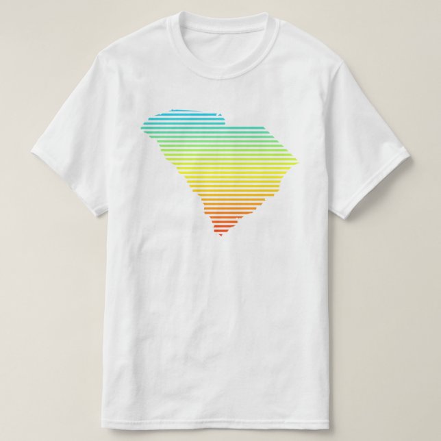 T-shirt suor de colina do sul (Frente do Design)