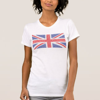 T-shirt super de Union Jack dos pontos