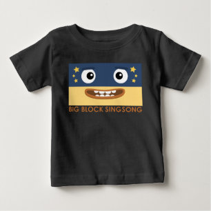 T-shirt super do bebê de BBSS Duper