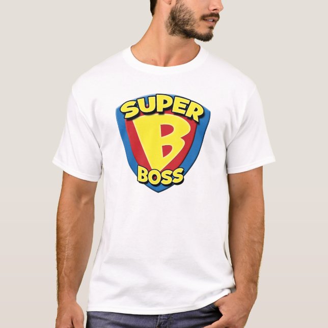 T-shirt super do chefe (Frente)