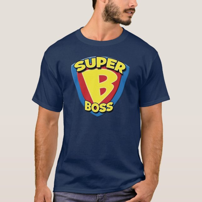 T-shirt super do chefe (Frente)