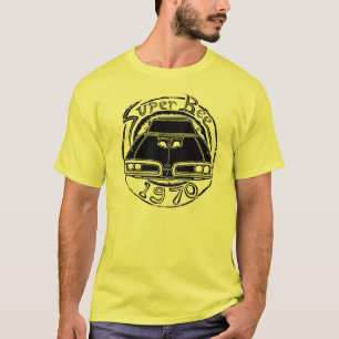 T-shirt super do gráfico da abelha de 1970 Dodge