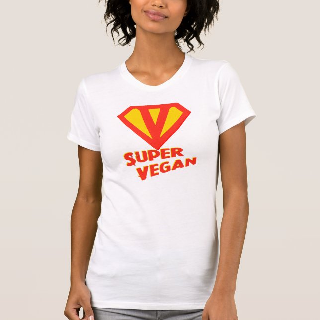 T-shirt super do Vegan (Frente)