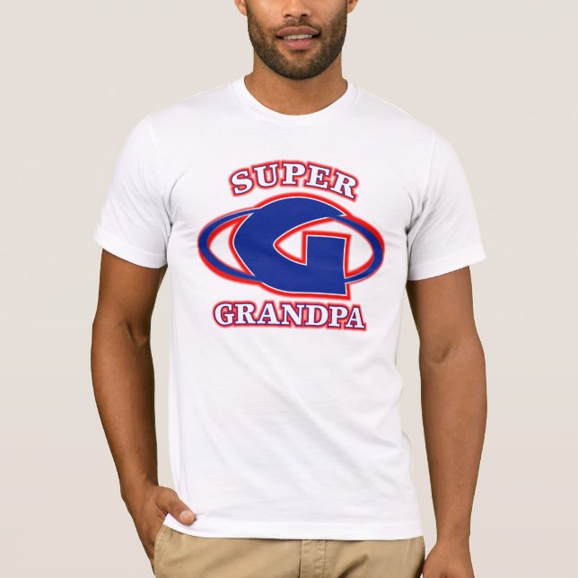 T-shirt super do vovô (Frente)