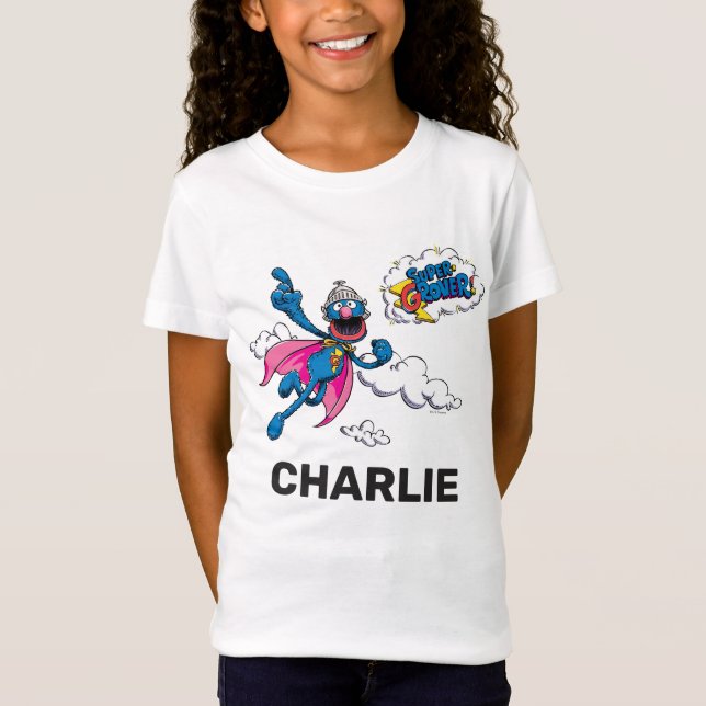 T-Shirt Super Grover Personalizado (Frente)