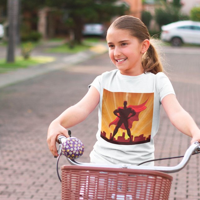 T-Shirt Super-Herói (Criador carregado)