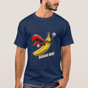 T-Shirt Super-Herói Banana Man