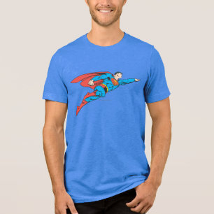 T-shirt Super-Homem Voando para a Direita
