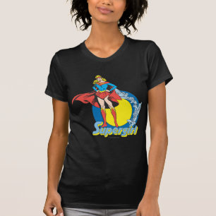 T-shirt Supergirl com logotipo